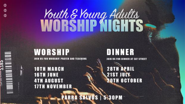 Youth & Young Adults Worship Night