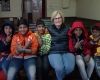 Olive meets kids corps helped